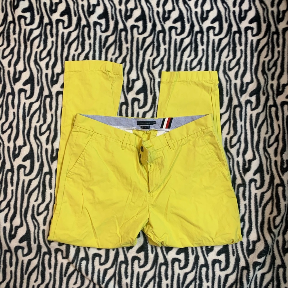 Like New  Yellow Tommy Hilfiger Dress Pants